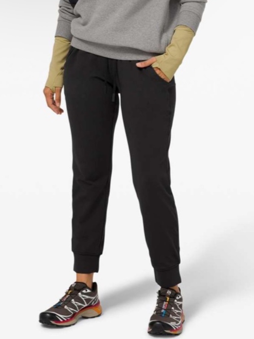 Lululemon Black Ready to Rulu 7/8 Jogger